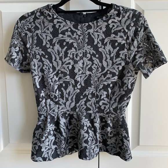 Ann Taylor XSP Peplum Top - Picture 1 of 9